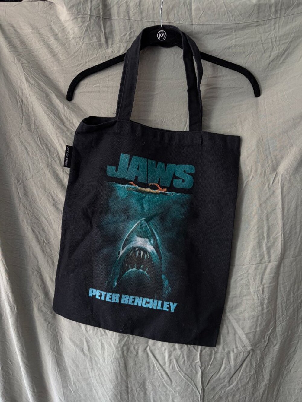 Jaws Movie tote bag